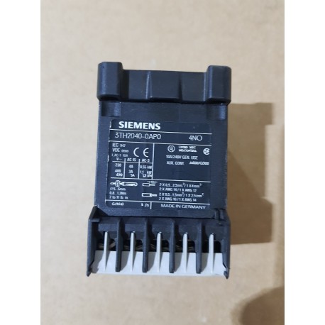 Auxiliary contactor Siemens