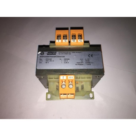 Steuertransformator 400V/48/160VA